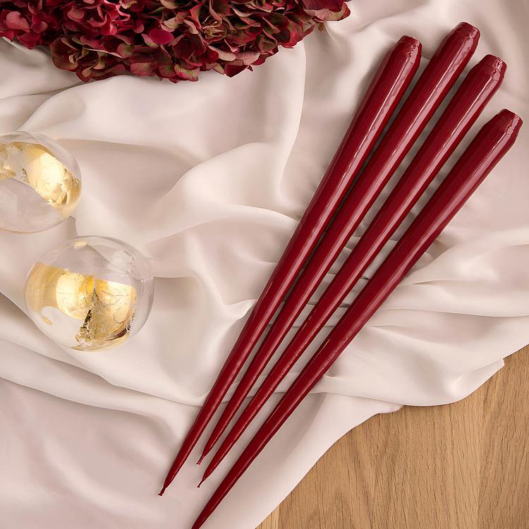 Парафиновая свеча конусная лакированная Taper Candle Lacquer