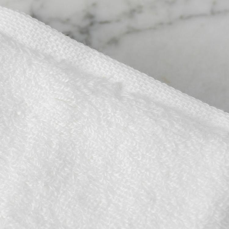 Белое махровое полотенце-салфетка Олимпия 30x40 см Olympia Washcloth Towel White 30x40 cm
