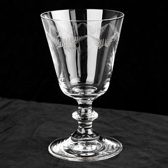 Fern Engraved Wine Glass