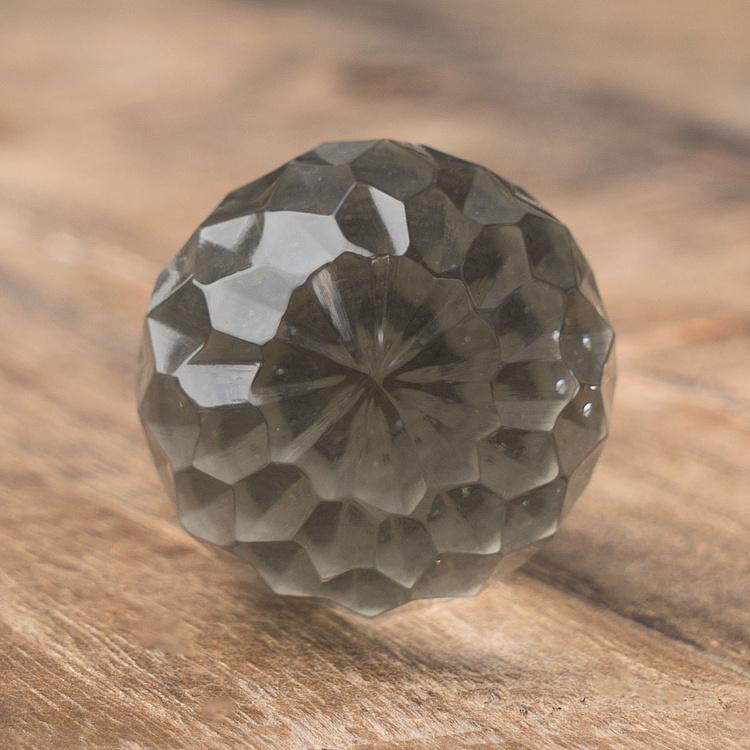 Набор из пяти мебельных ручек Антверпен Set Of 5 Knobs Clear Glass Anvers