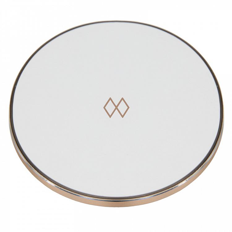 Беспроводное белое зарядное устройство Юнефайе Unifier Wireless Charger White