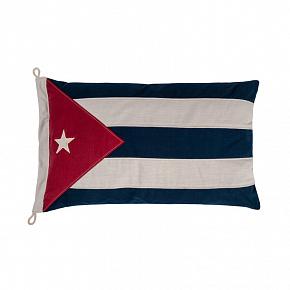 Flag Cushion Cuba And USA Small