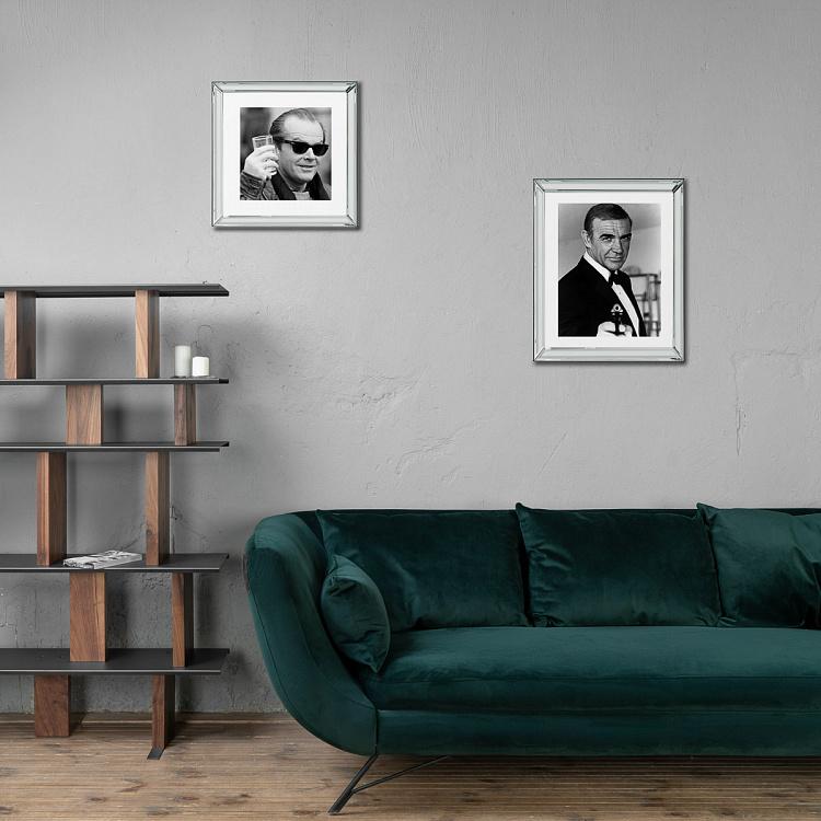 Фото-принт в зеркальной раме Голдфингер Goldfinger, Manhattan Frame