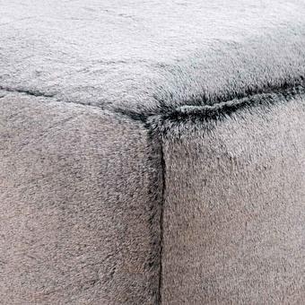 Кресло Lomfy Chair искусственный мех Grizzly Grey - ракурс 7