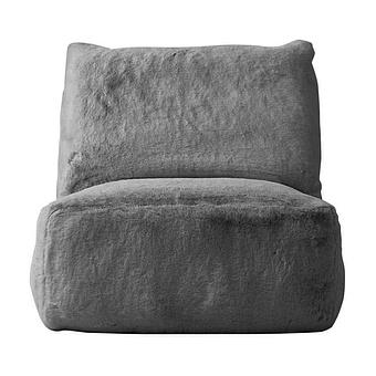 Кресло Lomfy Chair искусственный мех Grizzly Grey - ракурс 2