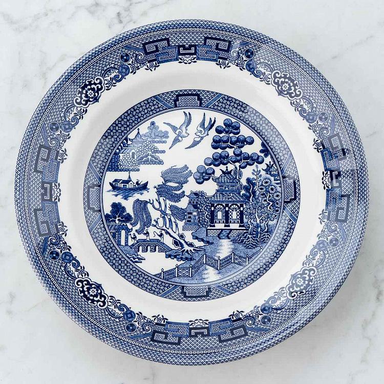 Суповая тарелка Голубая ива Blue Willow Soup Plate