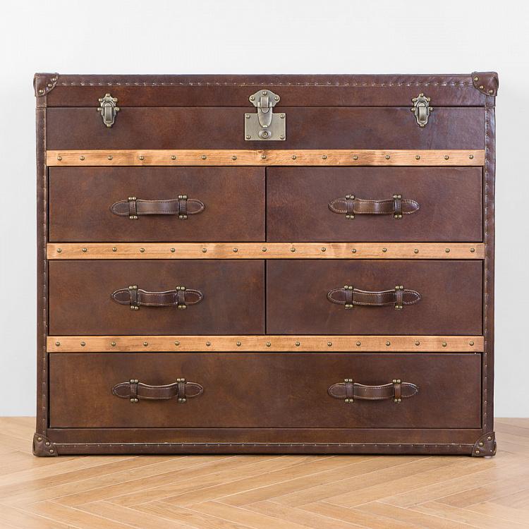 Комод-сундук Трансатлантик, светлое дерево, L Transatlantic Chest Large, Light Wood D