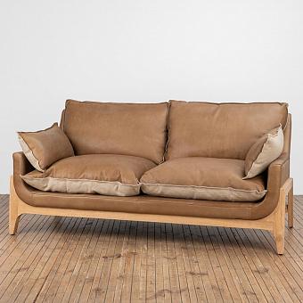 F302 Woodnest 2 Seater With Reverse Stitch