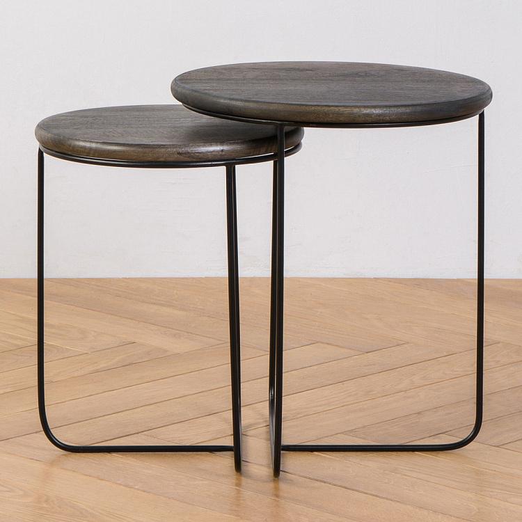 Комплект из двух журнальных столиков Финайя Set Of 2 Side Tables Finaia