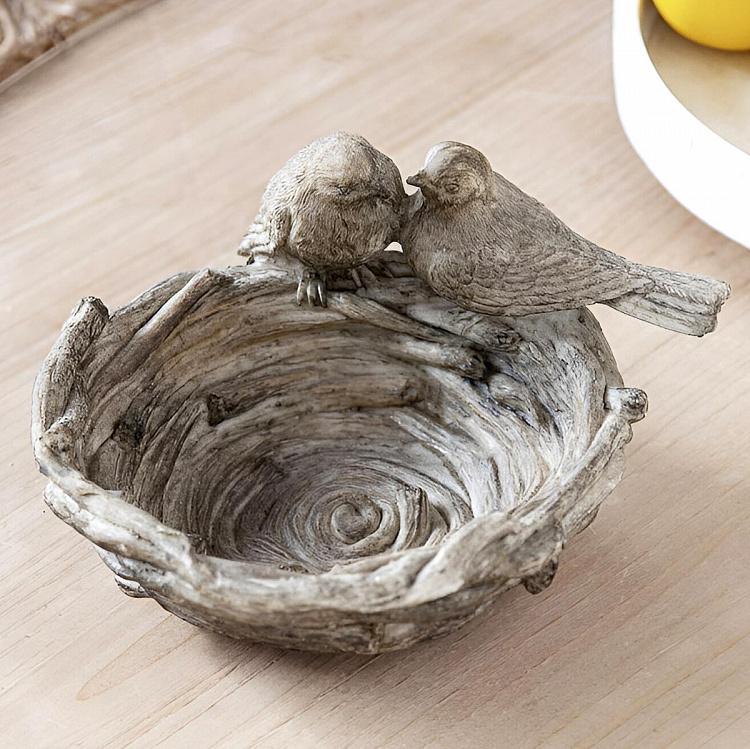 Подставка для мелочей Птицы на гнезде Ziva Nesting Bird Dish