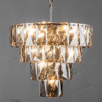 Люстра Amazone Chandelier Small хрустальное стекло Smoke Crystal Glass