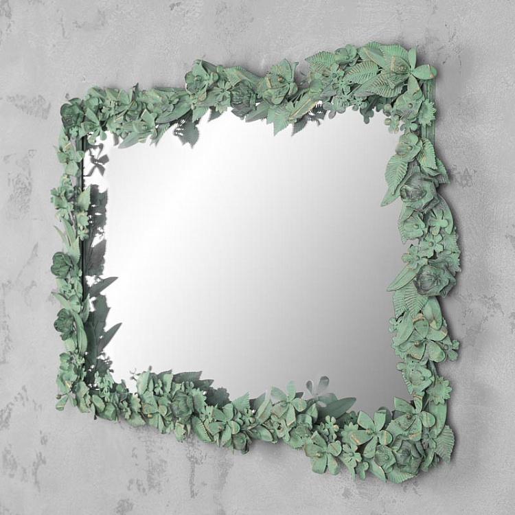 Настенное зеркало Плющ Mirror With Green Ivy Flower
