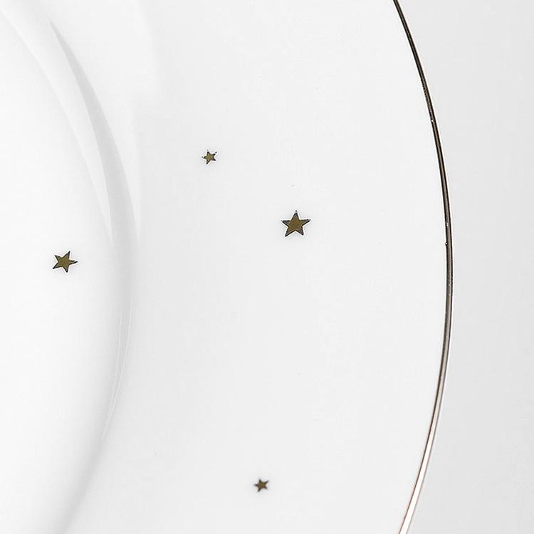 Обеденная тарелка Новогодняя с колокольчиками New Year Bells Dinner Plate