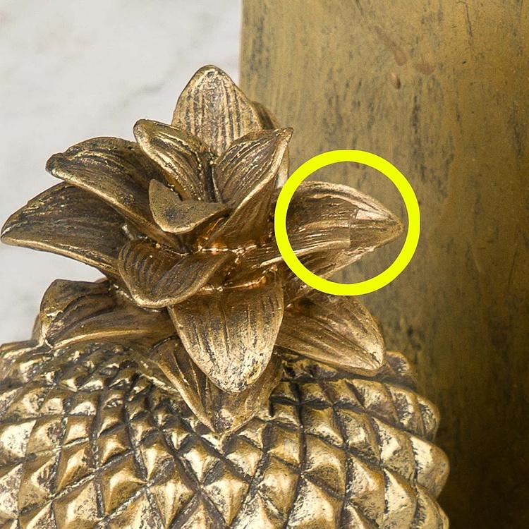 Держатель для книги Single Bookend Golden Pineapple discount - ракурс 4