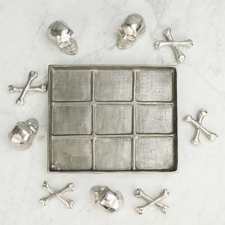 Настольная игра Крестики-нолики с черепами и костями Skull Tic Tac Toe