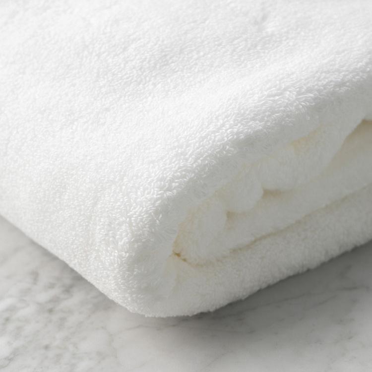 Белое махровое банное полотенце Олимпия 100x180 см Olympia Body Towel White 100x180 cm