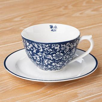 Sweet Allysum Cappuccino Cup And Saucer