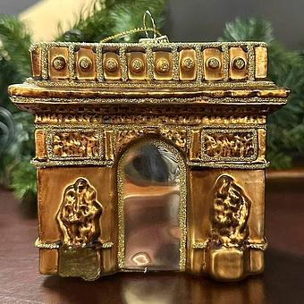 Glass Arch Of Triumph Brown 10 cm discount2