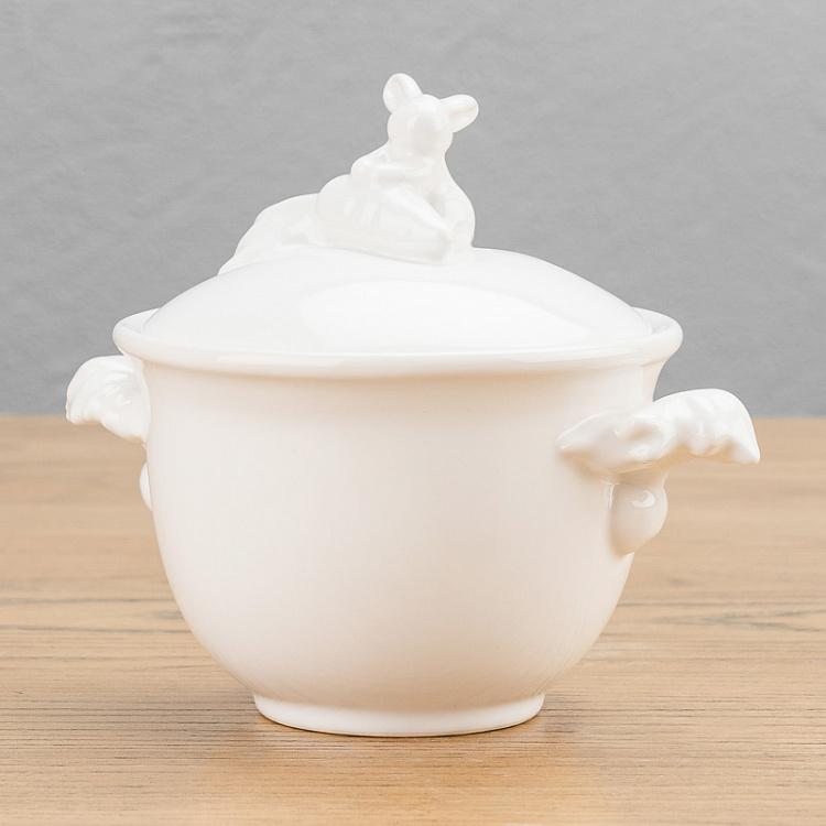 Lucky Rabbit Soup Bowl With Lid