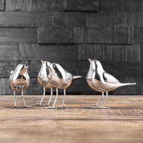 Набор из 4-х статуэток Set Of 4 Birds