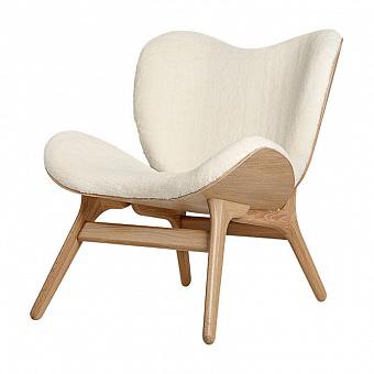 A Conversation Piece Lounge Chair Low, Oak