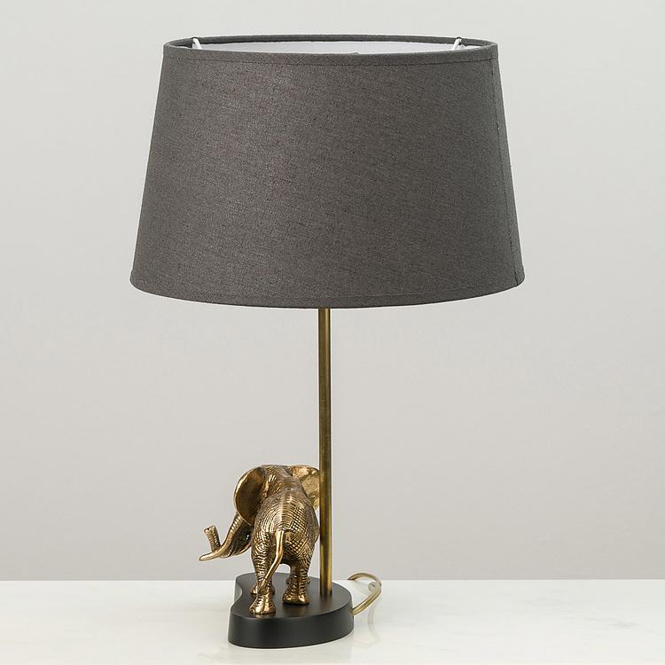 Настольная лампа Золотой слон Golden Elephant Table Lamp