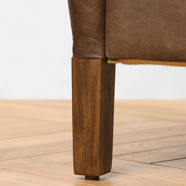 Кресло Линкольн, серо-коричневые ножки Lincoln 1 Seater, Truffle Grey Oak PF