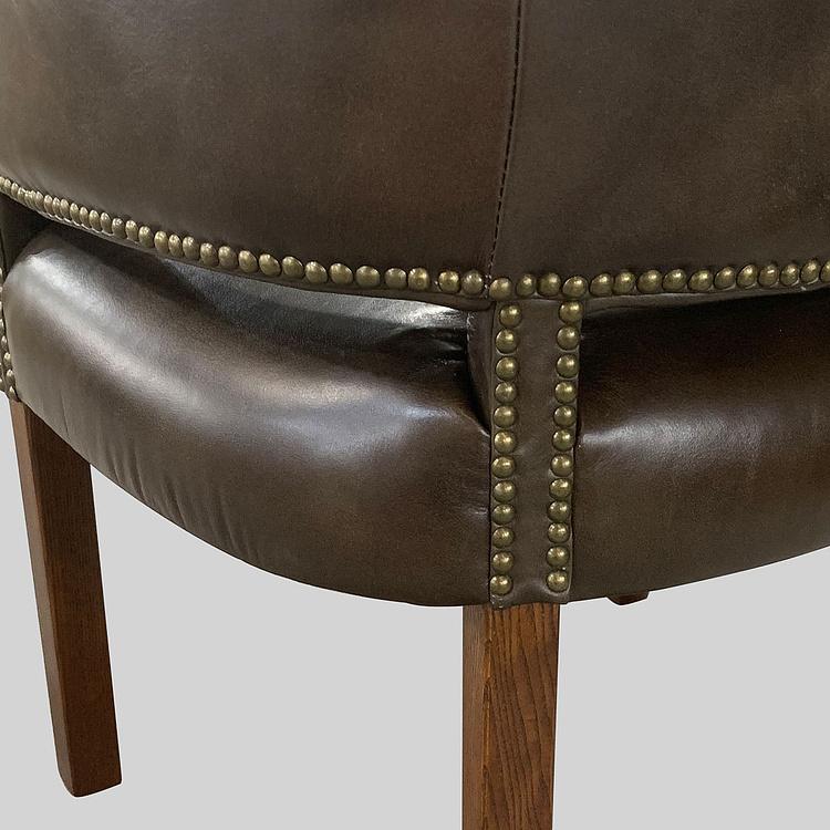 Стул New York Dining Chair RM натуральная кожа Antique Master - ракурс 6