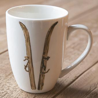 Mug Old Skis Lapique