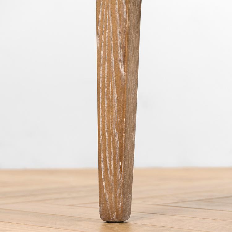 Двухместный кожаный диван Маршал, песочные ножки Marshall 2 Seater, Oak Sandwashed Leather