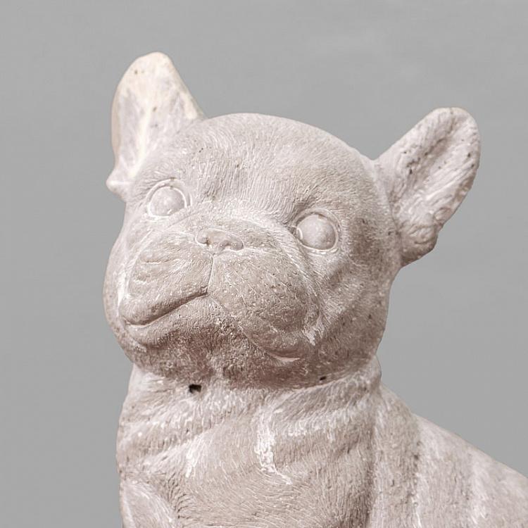 Серая статуэтка Французский бульдог French Bulldog Grey