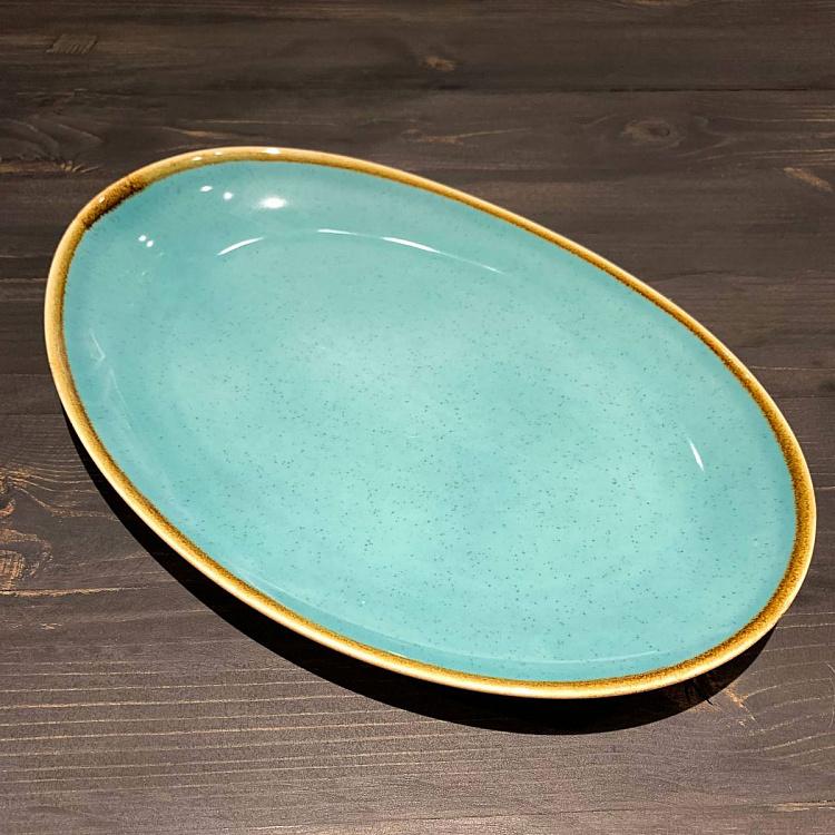 Овальная тарелка Тренд Сплит дисконт Trend Split Oval Plate discount