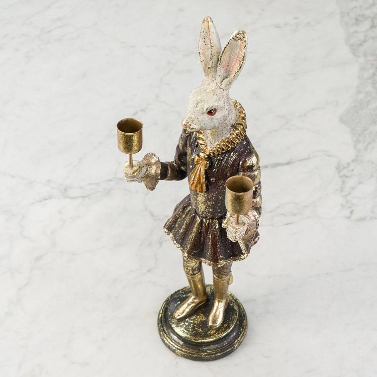 Подсвечник на две свечи Заяц Hare Double Candle Holder