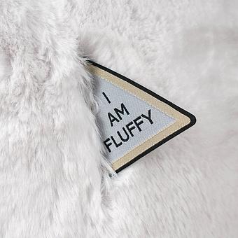 Кресло Snuggy Chair искусственный мех Big Bear White - ракурс 8