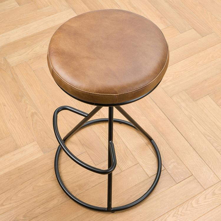 Барный стул Шот, чёрные ножки Shot Barstool, Black Iron PF