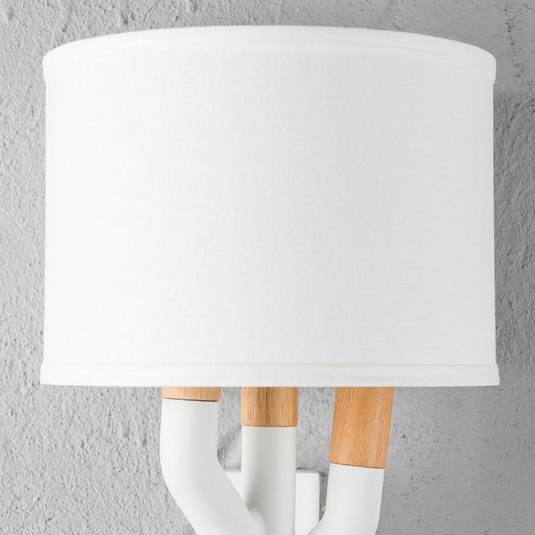 Льняной абажур для бра Оаклайн, 25 см Lamp Shade For Sconce Linen Oakline 25 cm