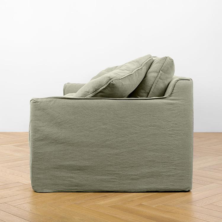Трёхместный льняной диван Луизиана Louisiana 3 Seater Linen RM