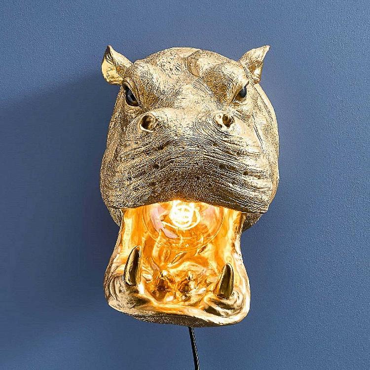 Бра Бегемот Патти Wall Lamp Hippopotamus Patty