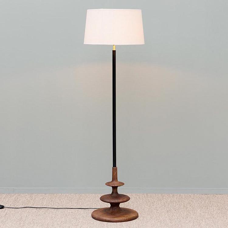 Торшер с бежевым абажуром Василий Vassily Floor Lamp With Shade