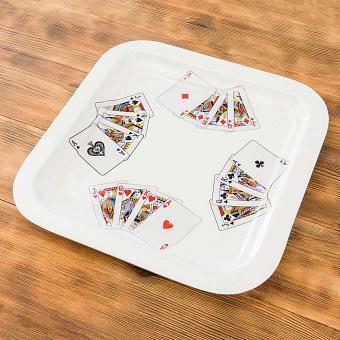 Поднос Casino Enameled Tray