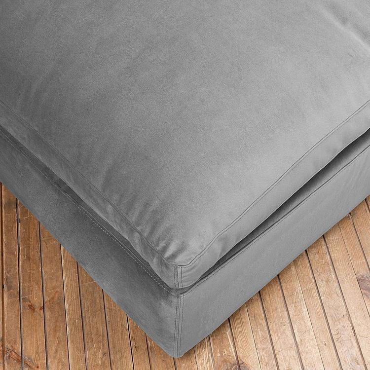 Угловой модульный бархатный диван Зенна 2, S Zenna Group Small 2 Velvet