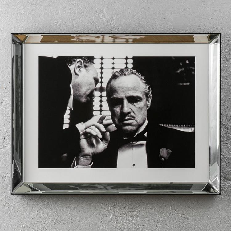 Фото-принт в зеркальной раме Крёстный отец  The Godfather, Manhattan Frame