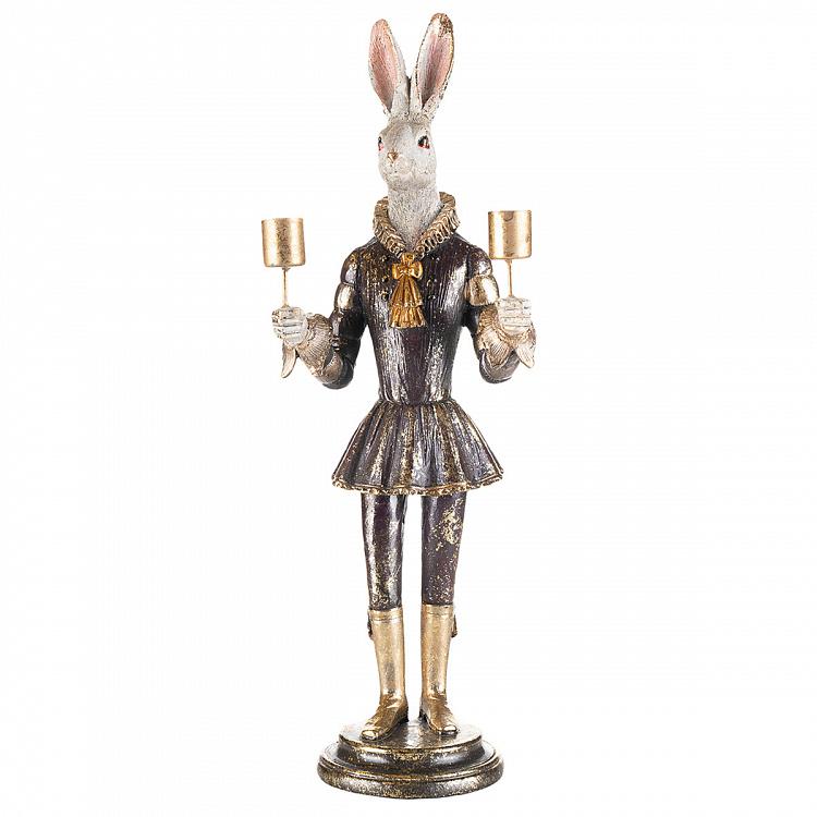 Подсвечник на две свечи Заяц Hare Double Candle Holder