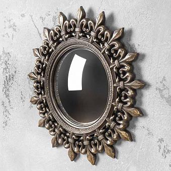 Зеркало Convex Mirror Antique Gold