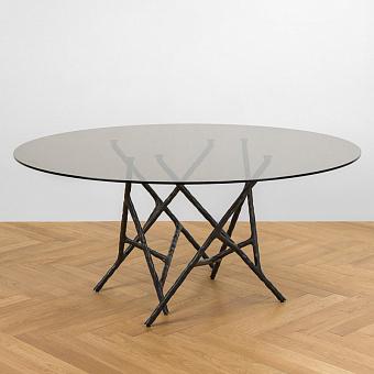 Circeo Dining Table, Antracite Steel