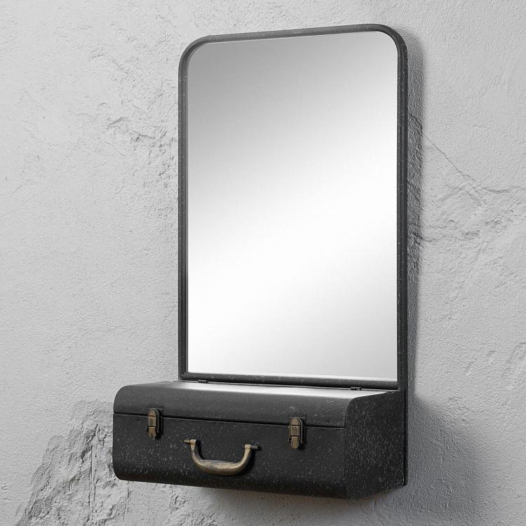 Travel Mirror With Shelf