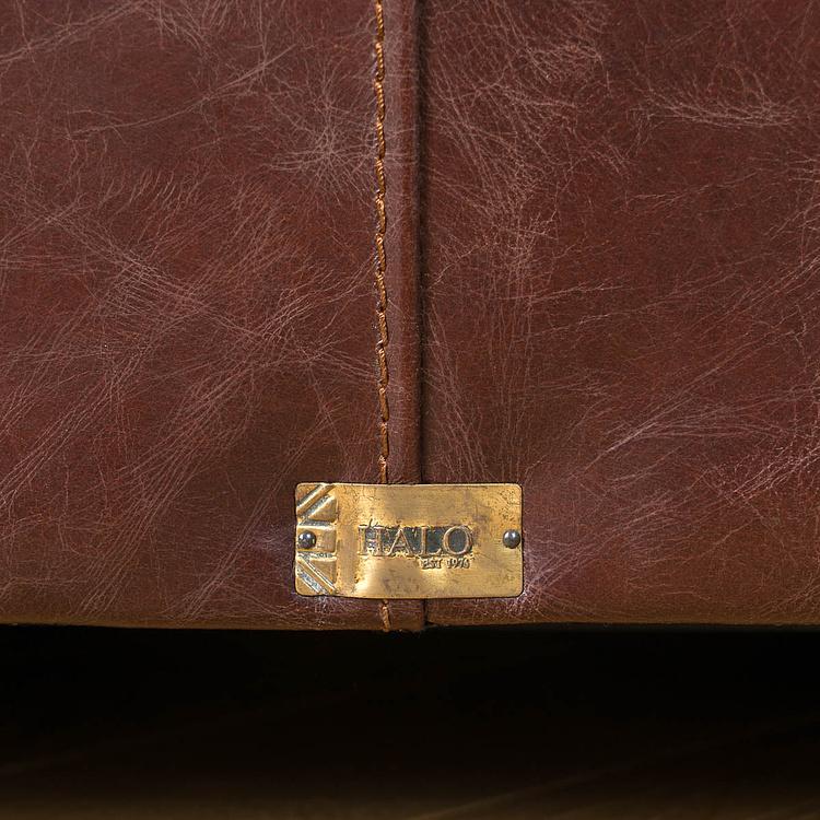 Раскладной двухместный кожаный диван-кровать Виконт Уильям Люкс Viscount William 2 Sleeper Lux Leather