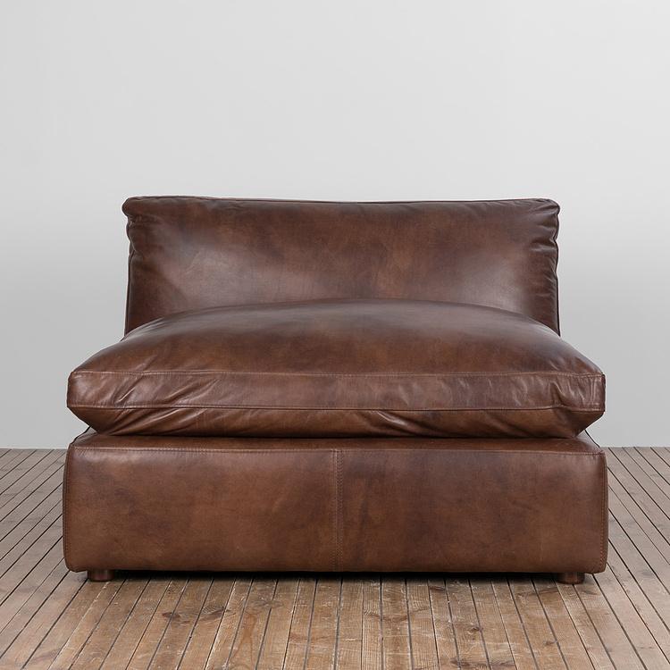 Угловой модульный кожаный диван Зенна 2, S Zenna Group Small 2 Leather