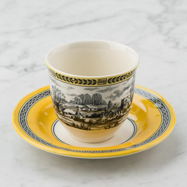 Чайная пара Безмятежный Halcyon Tea Cup And Saucer