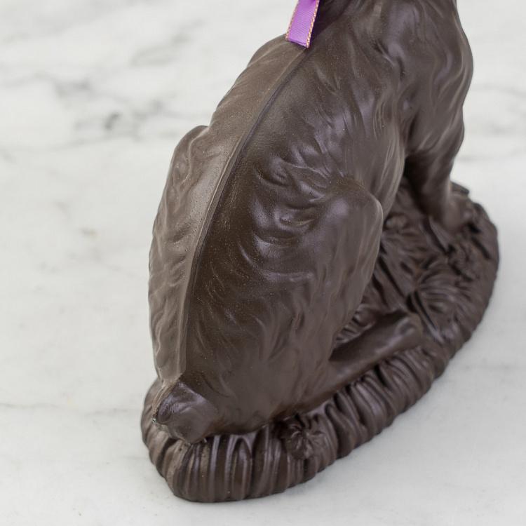 Статуэтка Шоколадный кролик Chocolate Rabbit Figurine Black